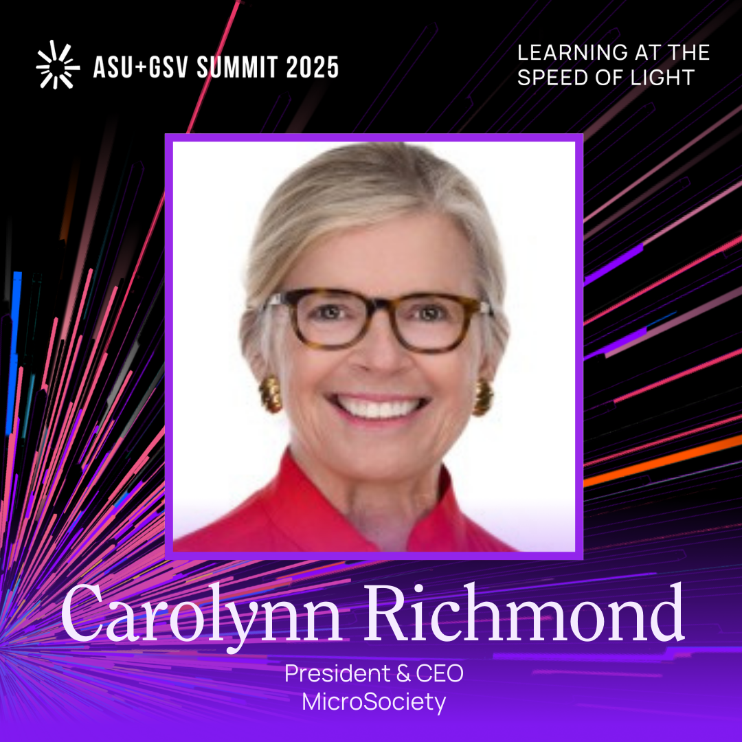 Carolynn King Richmond to speak at ASU+GSV Summit, April 8, 2025